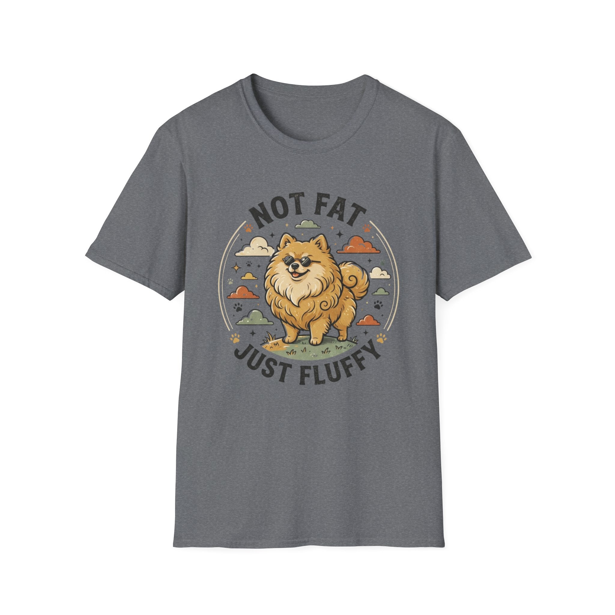'Not Fat Just Fluffy' Graphic T-Shirt