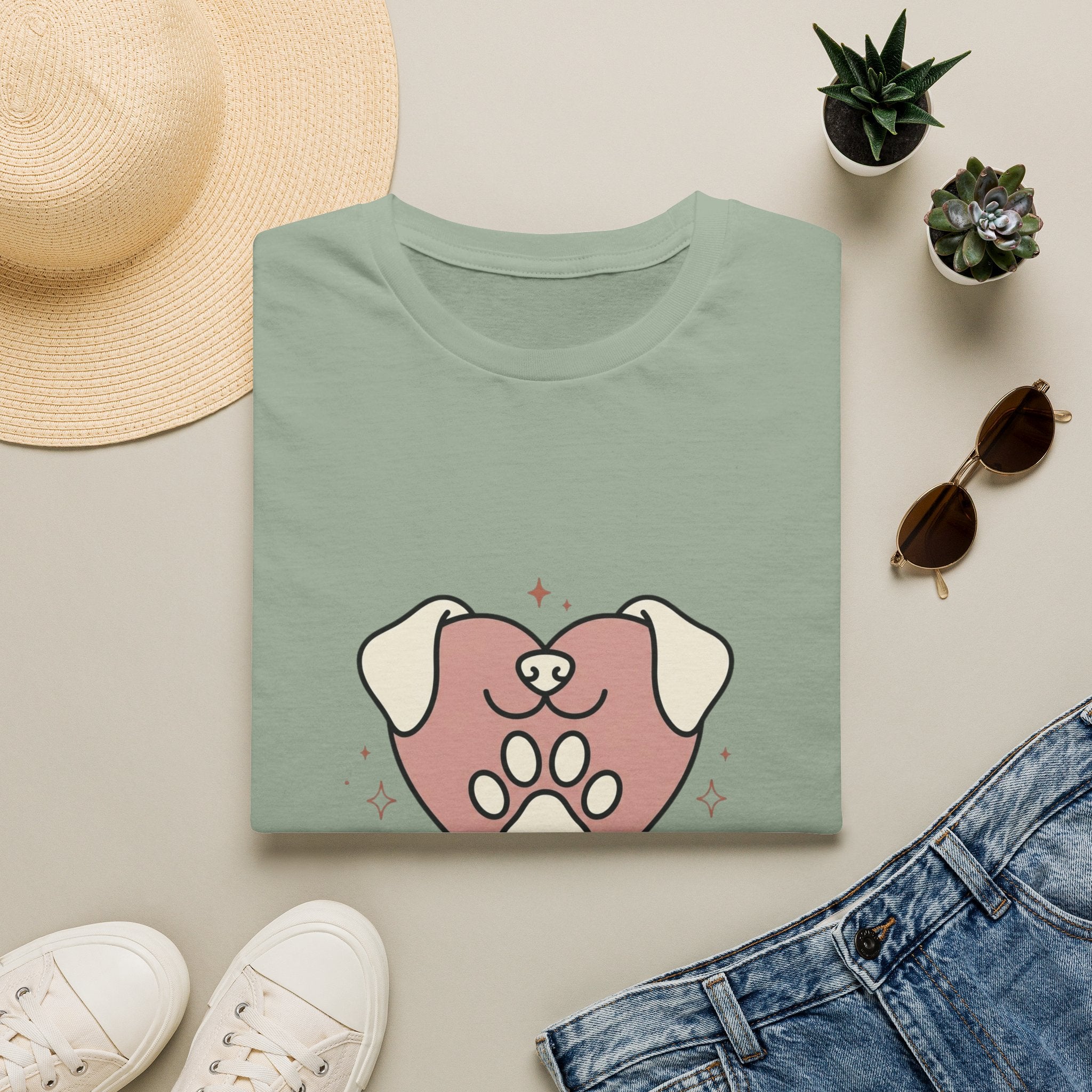 'Home Is Where The Dog Is' Graphic T-Shirt