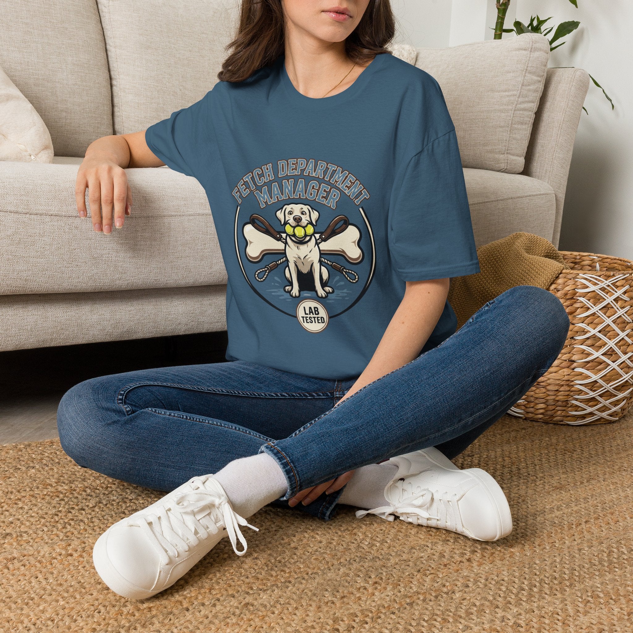 'Fetch Department Manager' Graphic T-shirts