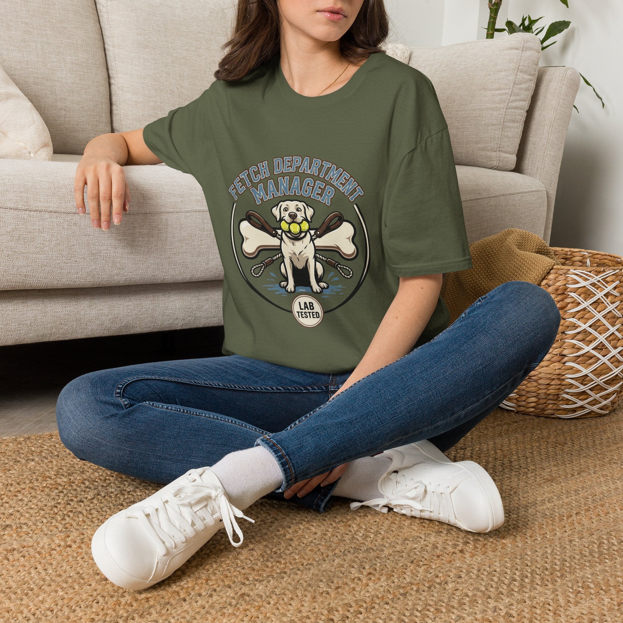 'Fetch Department Manager' Graphic T-shirts