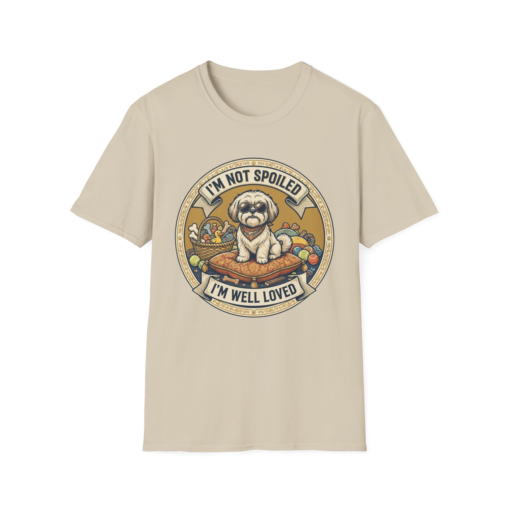 'I'M Not Spoiled I'M Well Loved' Graphic T-Shirt