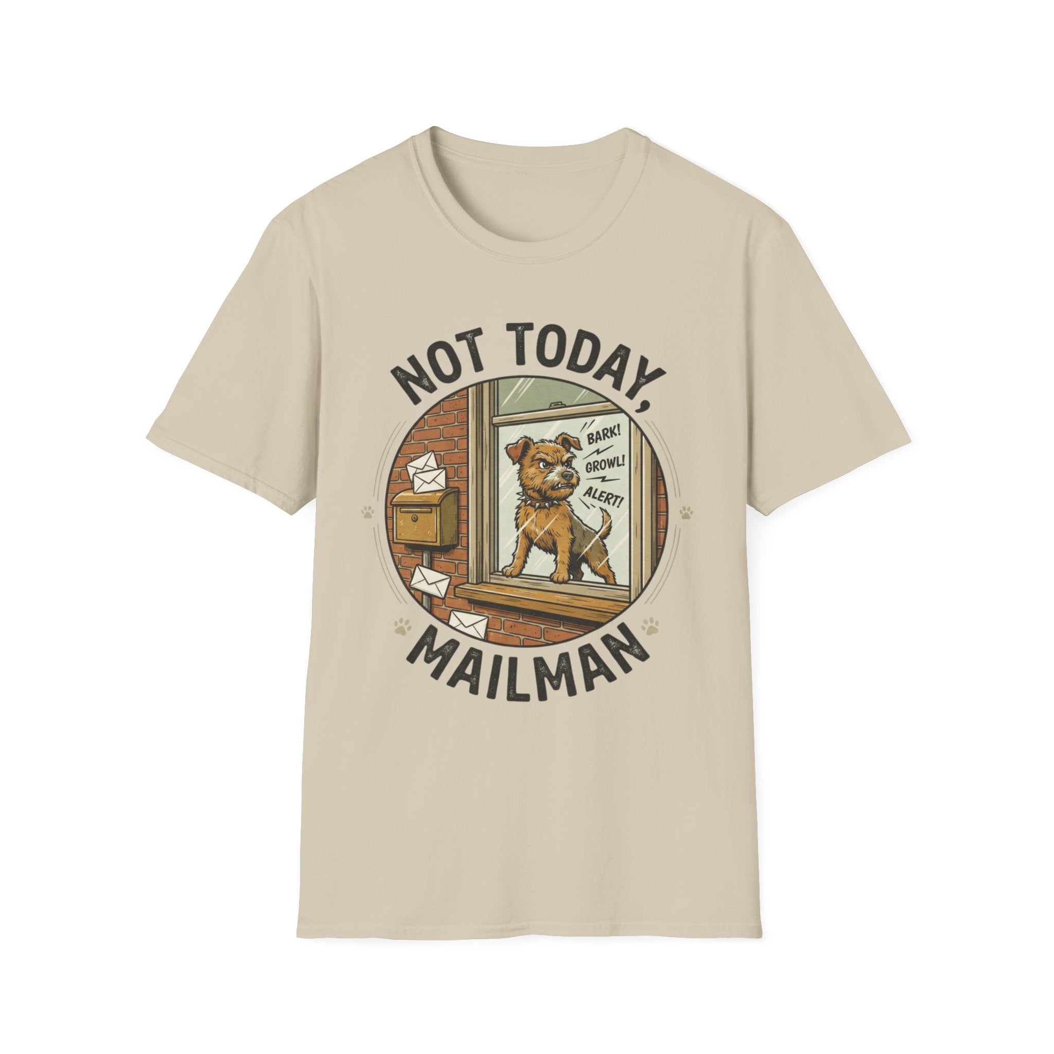 'Not Today Mailman' Graphic T-Shirt