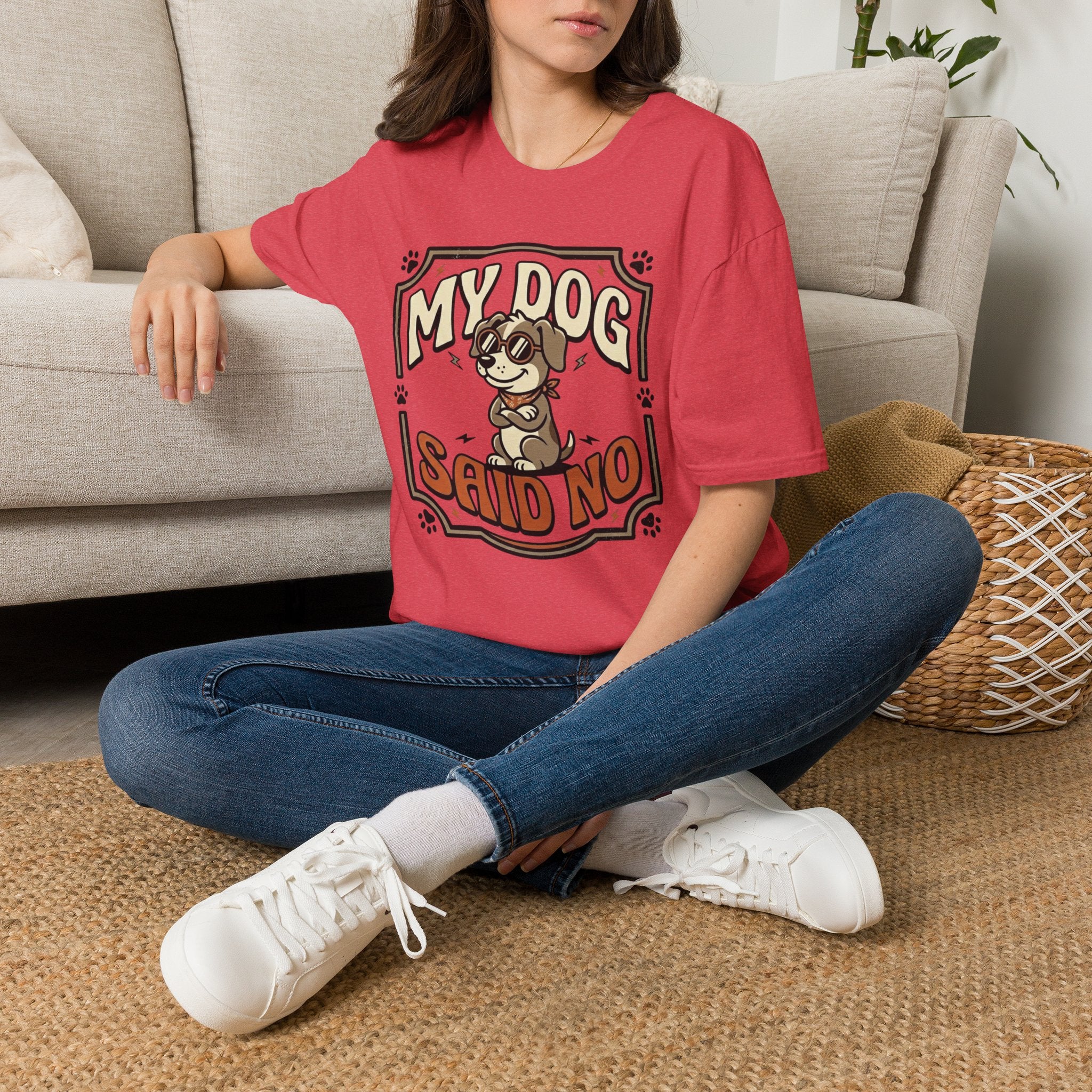 'My Dog Said No' Graphic T-Shirt