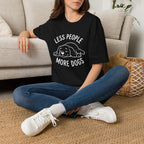 'Less People More Dogs' Graphic T-Shirt