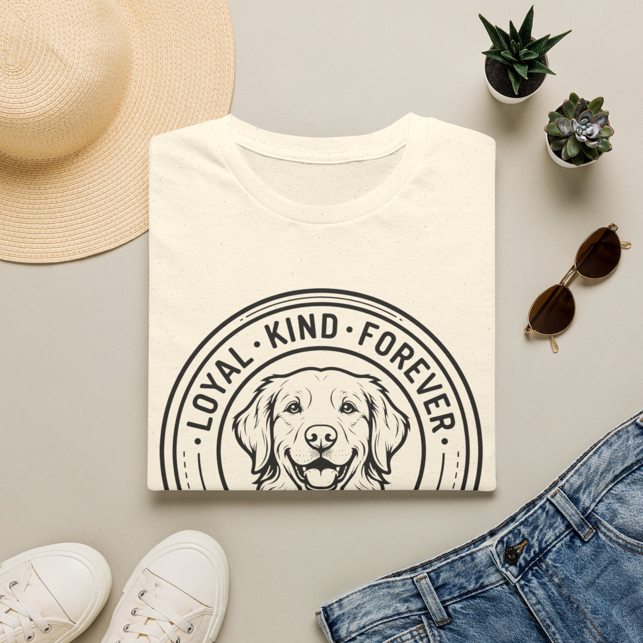 'Loyal Kind Forever' Graphic T-Shirt