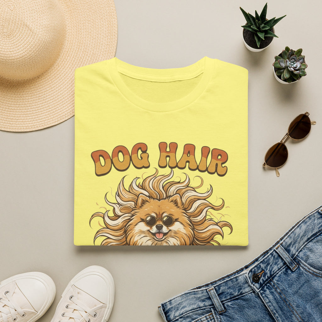 'Dog Hair Dont Care' Graphic T-Shirt