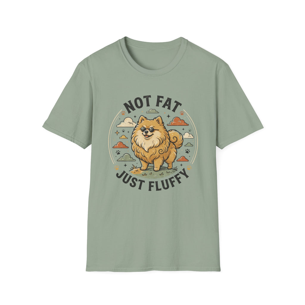 'Not Fat Just Fluffy' Graphic T-Shirt