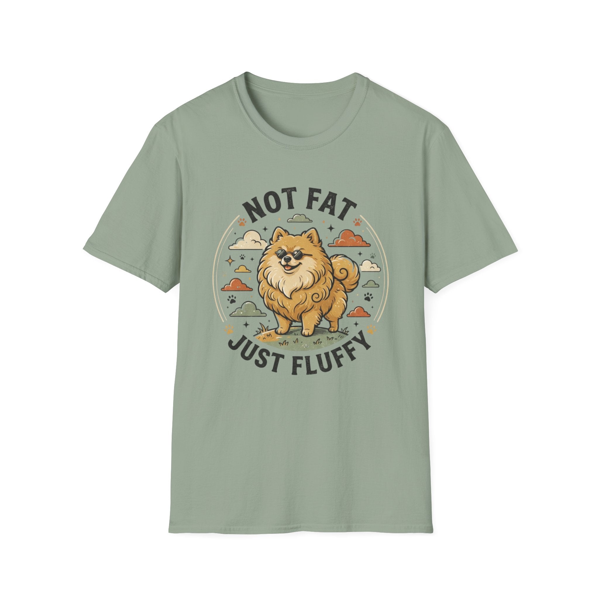 'Not Fat Just Fluffy' Graphic T-Shirt