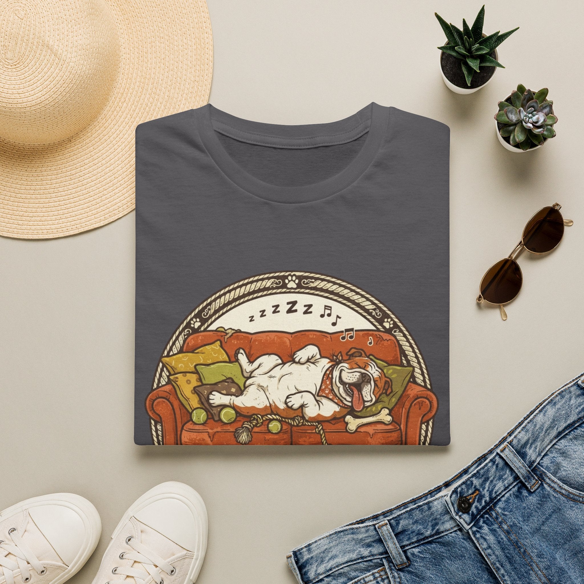 'Certified Couch Potato' Graphic T-Shirt