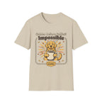 'Golden Before Coffee? Impossible' Graphic T-Shirt