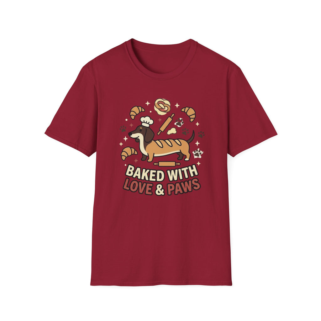 Baked with Love & Paws Graphic T-shirts