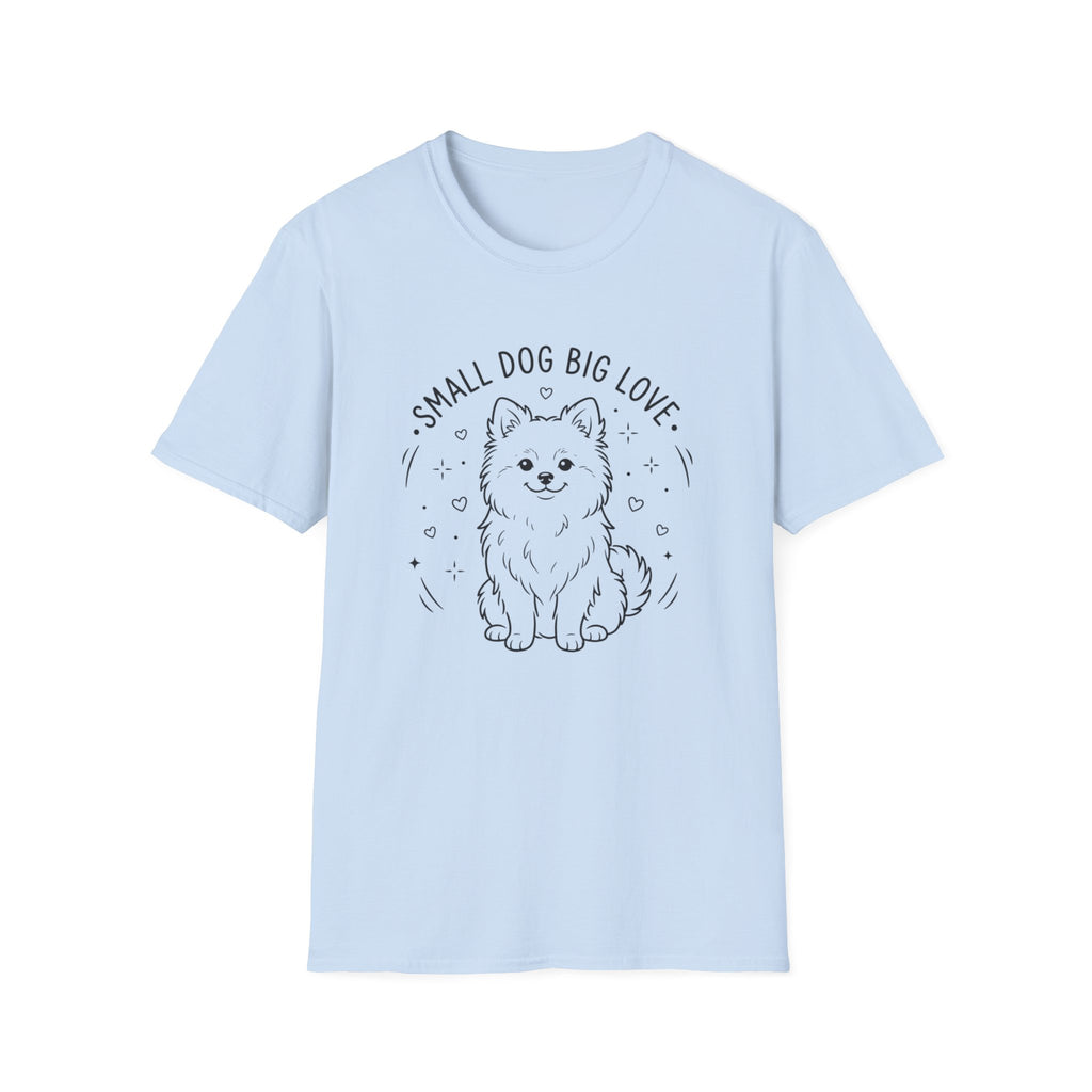 'Small Dog Big Love' Graphic T-Shirt