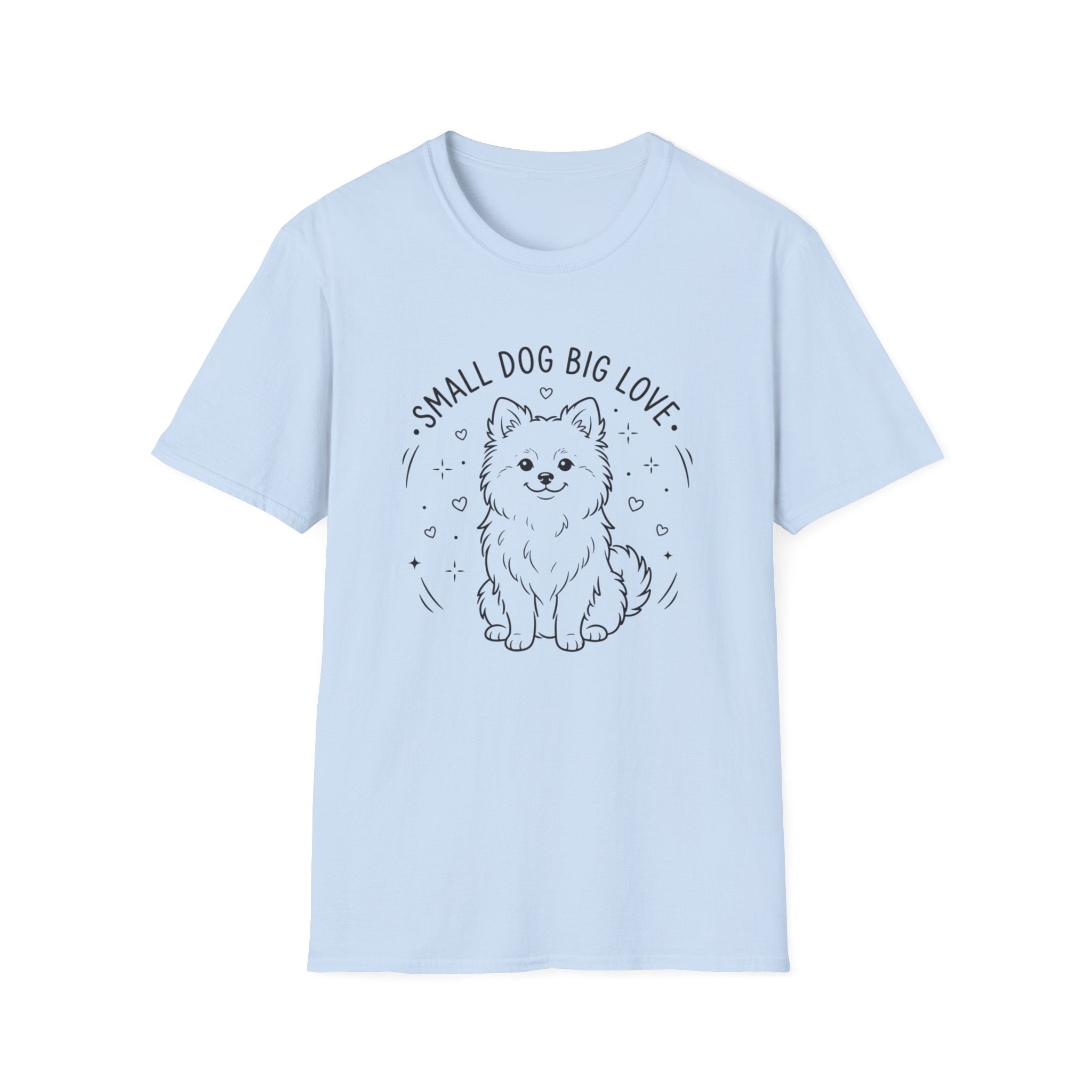 'Small Dog Big Love' Graphic T-Shirt