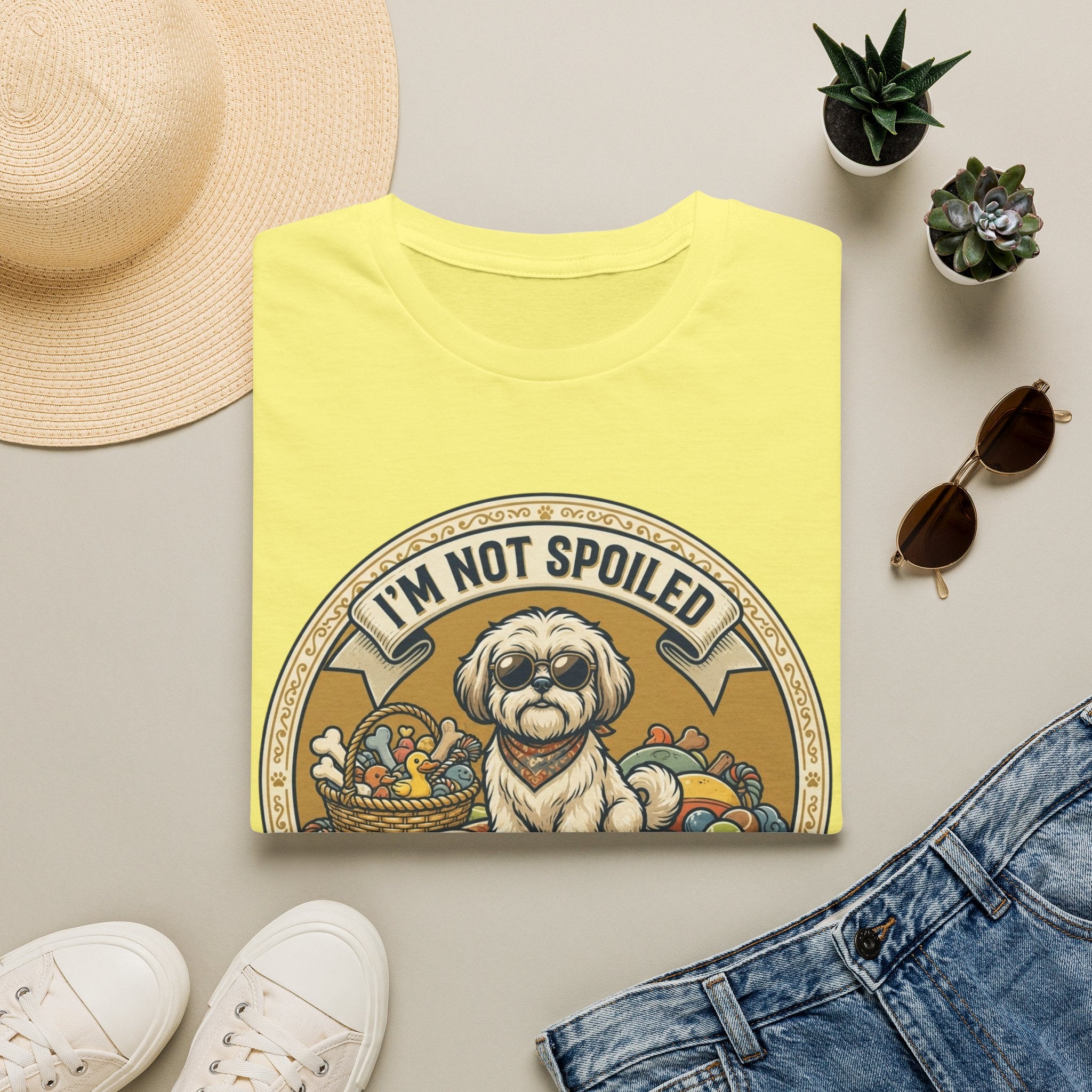 'I'M Not Spoiled I'M Well Loved' Graphic T-Shirt