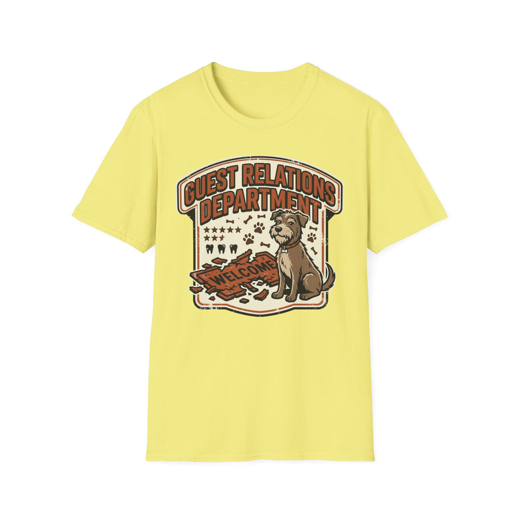 'Guest Relations Department' Graphic T-Shirt