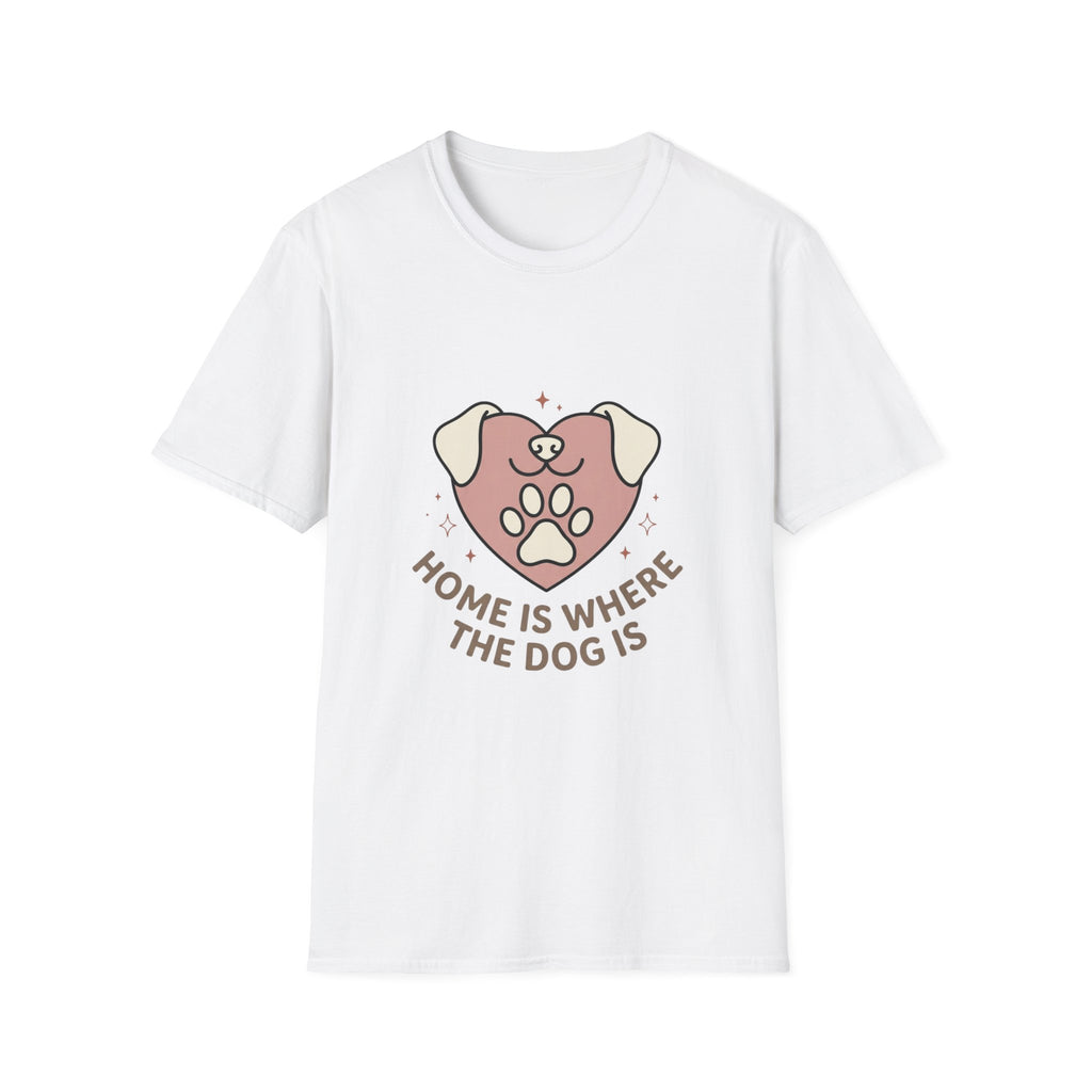 'Home Is Where The Dog Is' Graphic T-Shirt