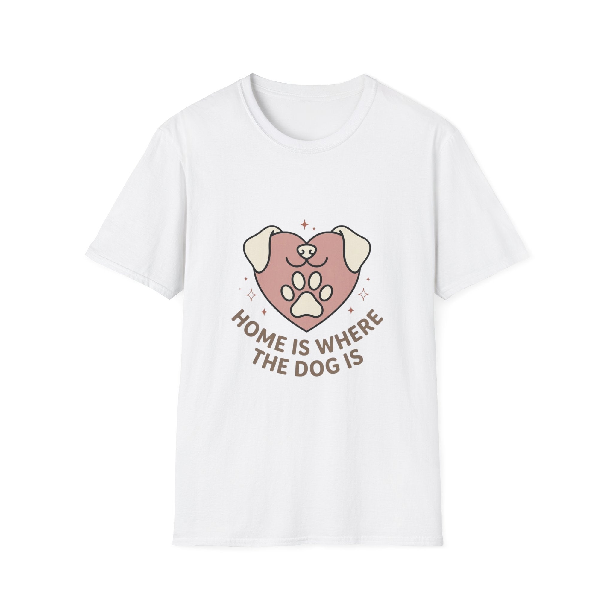 'Home Is Where The Dog Is' Graphic T-Shirt