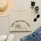 'Sandy Paws Happy Heart' Graphic T-Shirt
