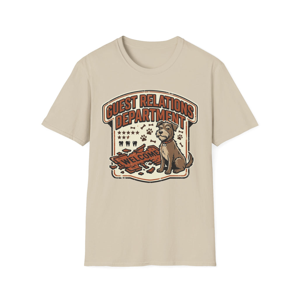 'Guest Relations Department' Graphic T-Shirt