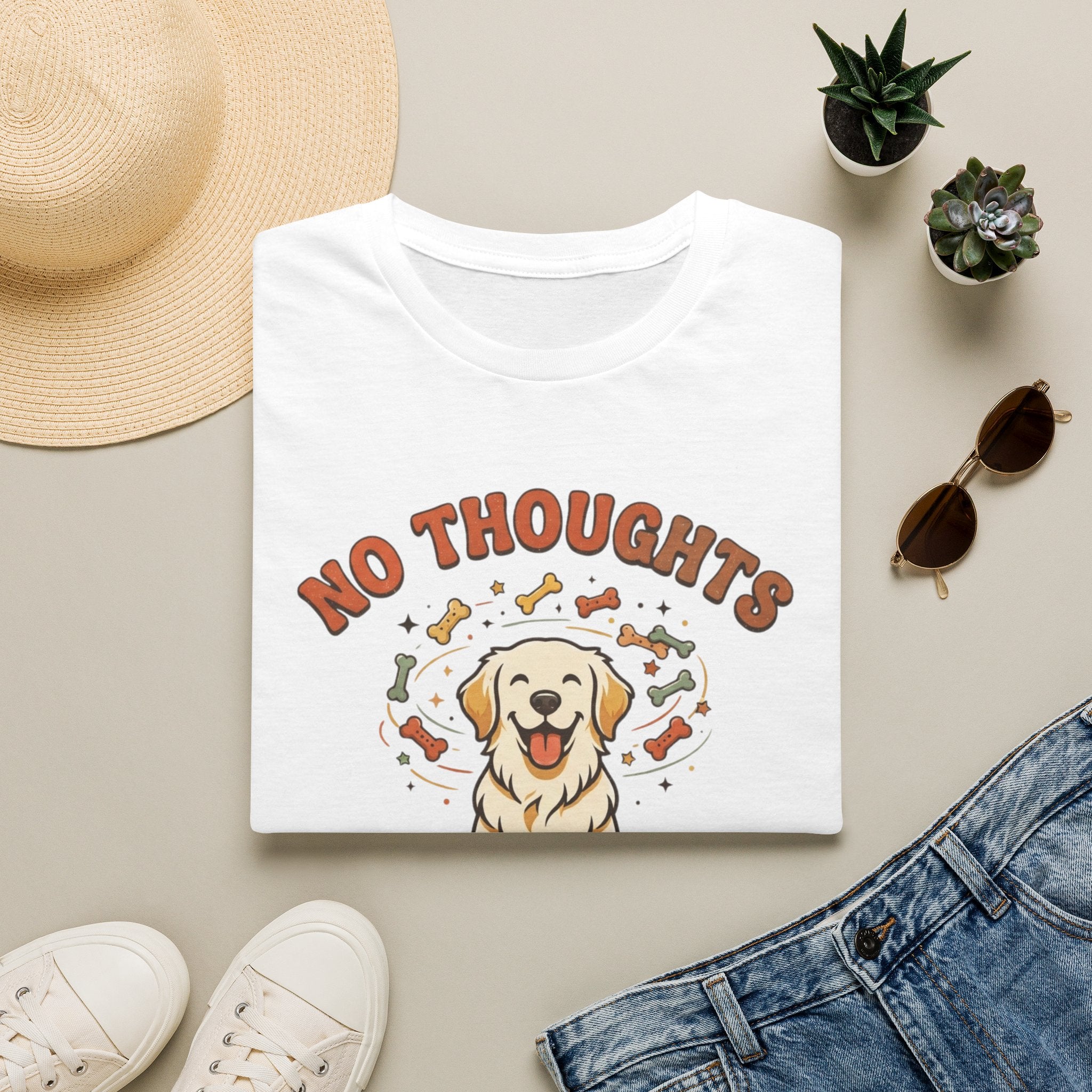 'No Thought Just Treat' Graphic T-Shirt