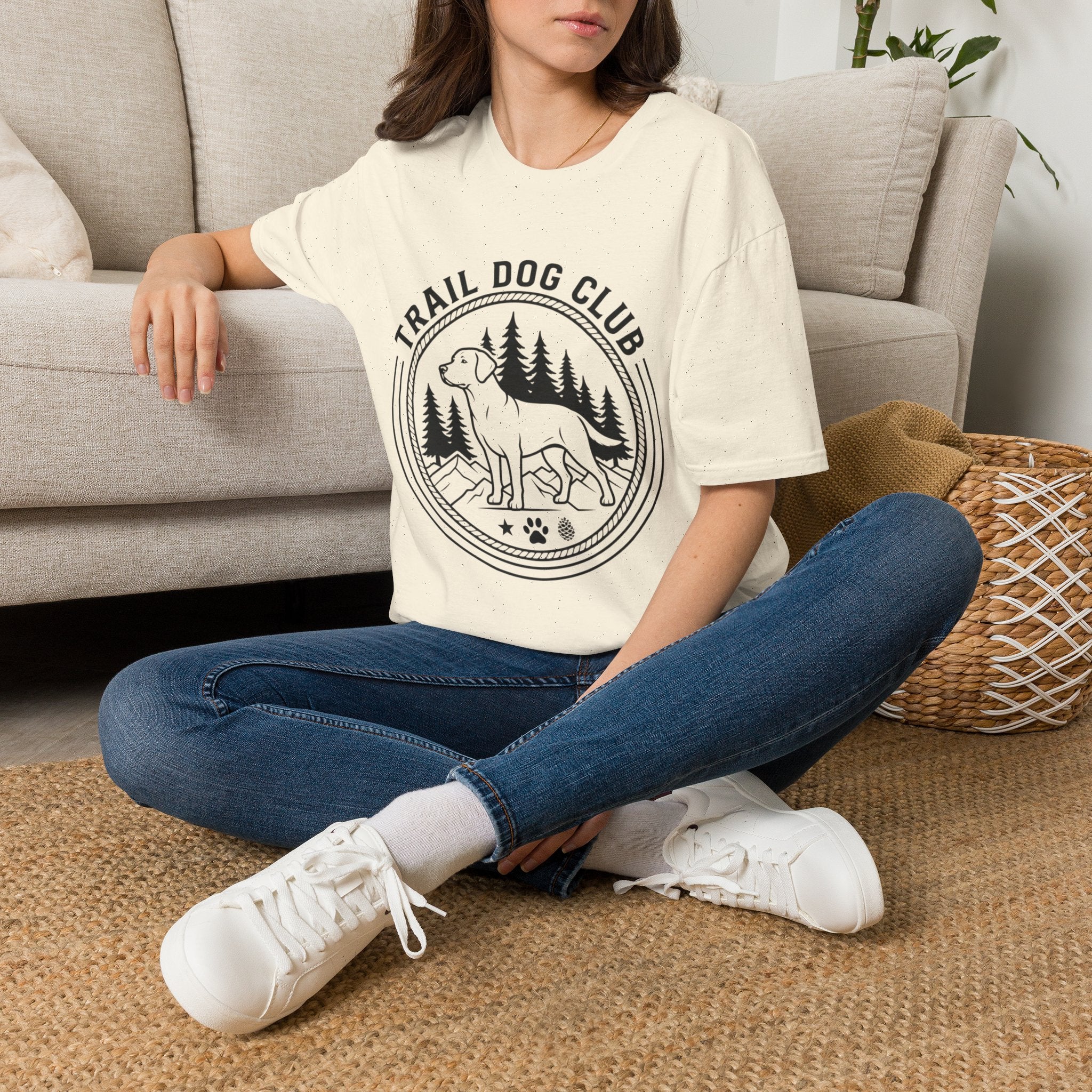 'Trail Dog Club' Graphic T-Shirt
