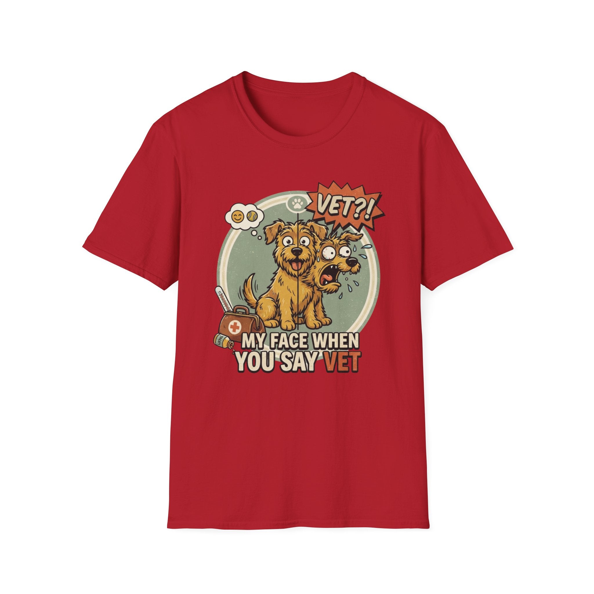 'My Face When You Say Vet' Graphic T-Shirt