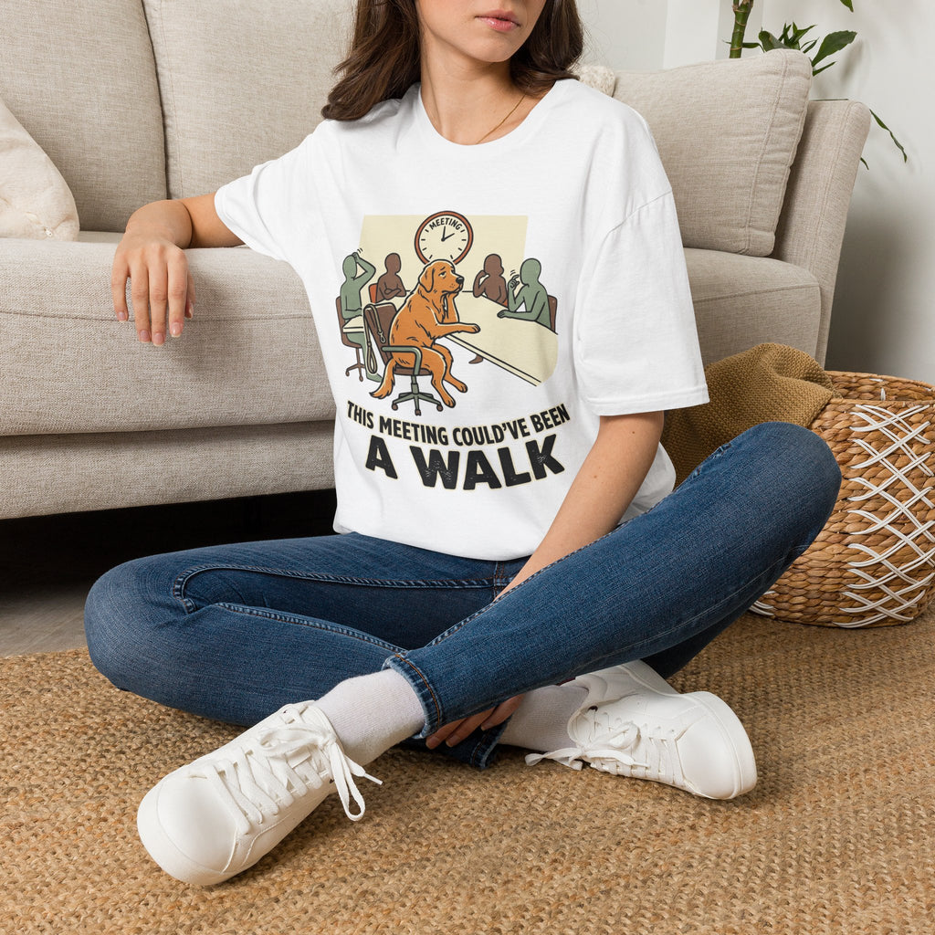 'This Meeting Could've Been A Walk' Graphic T-Shirt