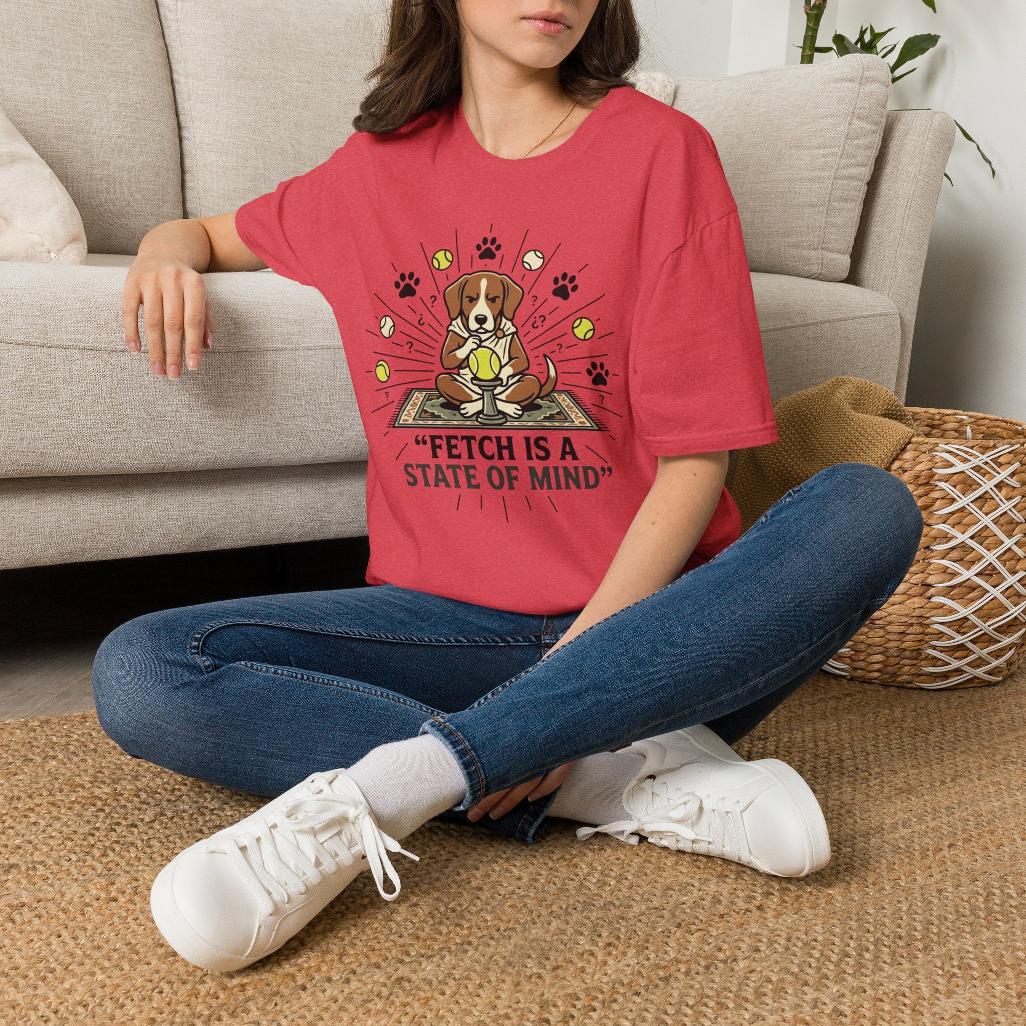 'Fetch Is A State Of A Mind' Graphic T-Shirt