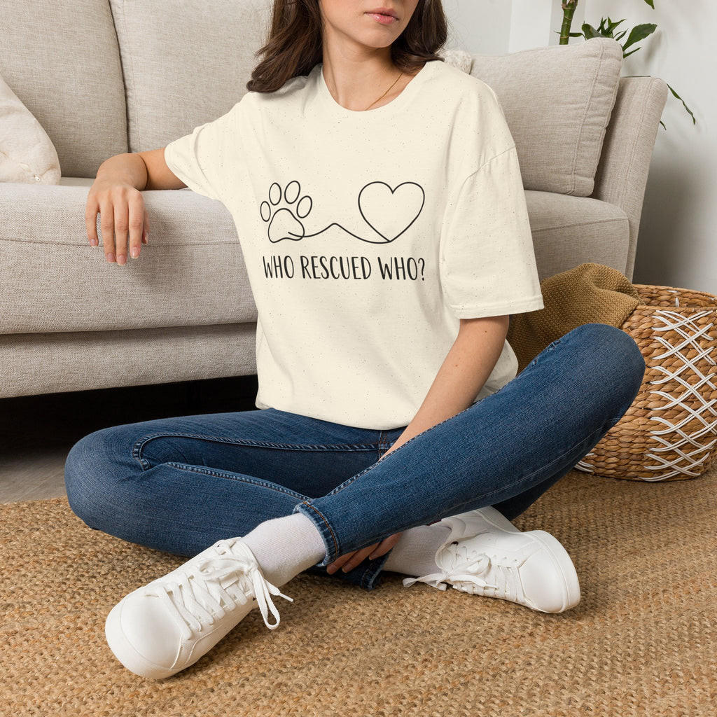 'Who Rescued Who?' Graphic T-Shirt