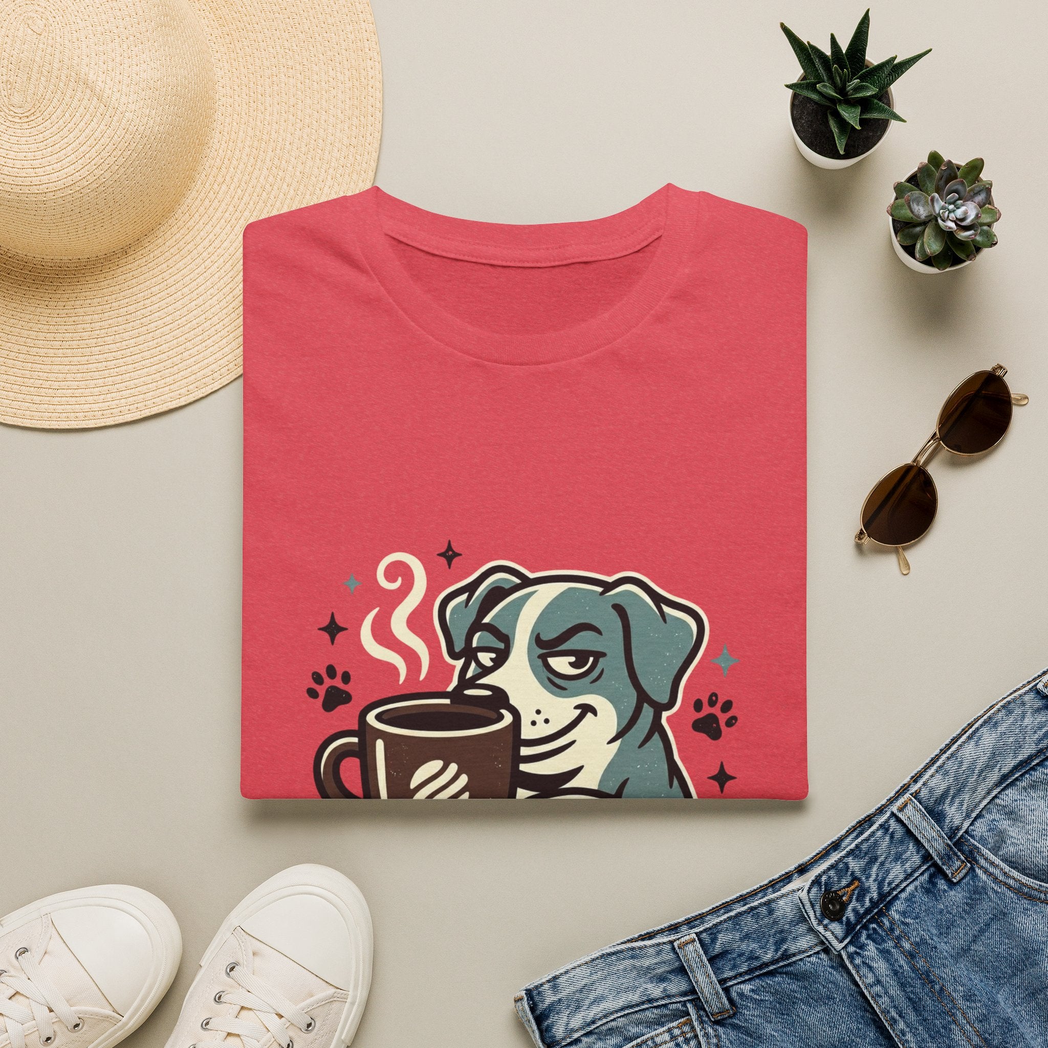 'I M Only Here For The Dog' Graphic T-Shirt