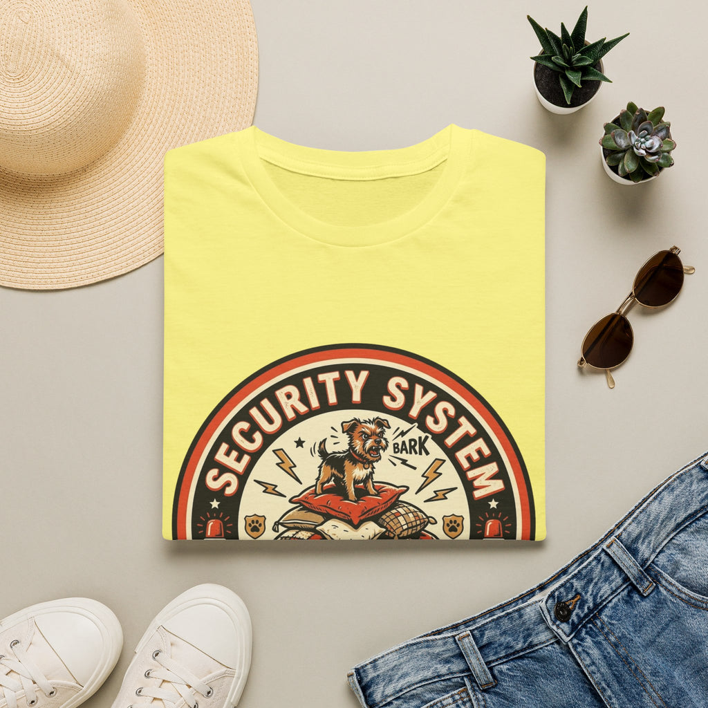 'Security System With An Attitude' Graphic T-Shirt