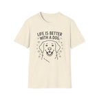 'Life Is Better With A Dog' Graphic T-Shirt