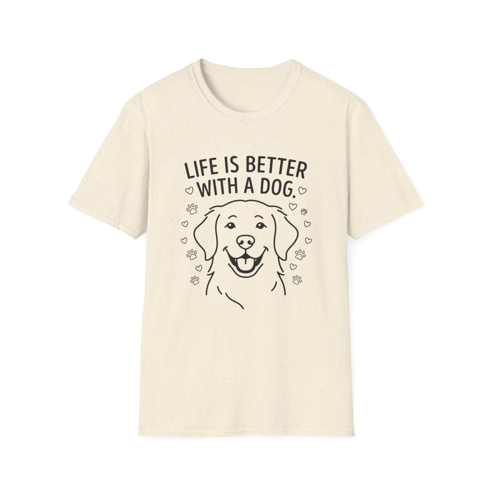 'Life Is Better With A Dog' Graphic T-Shirt