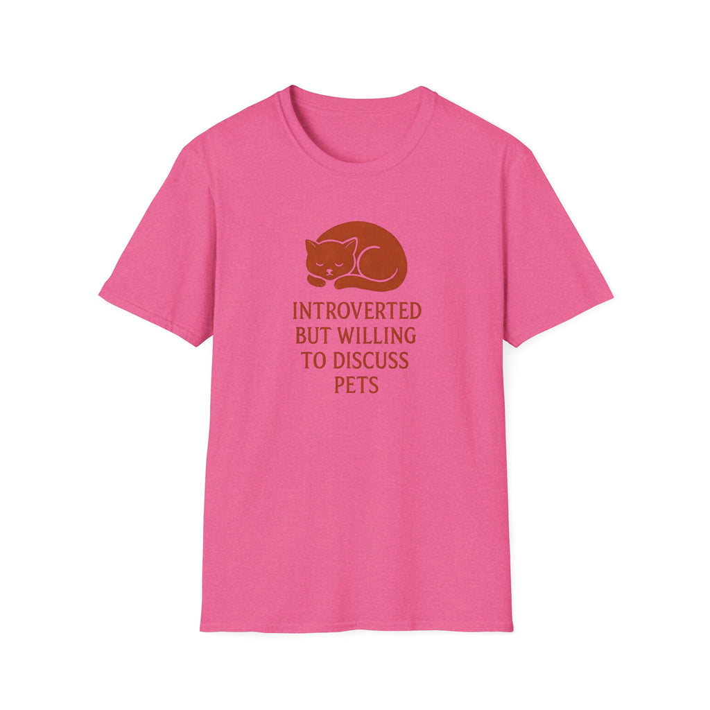 Introverted Pet Talk T-Shirt