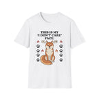 'This Is My I Dont Care Face' Graphic T-Shirt