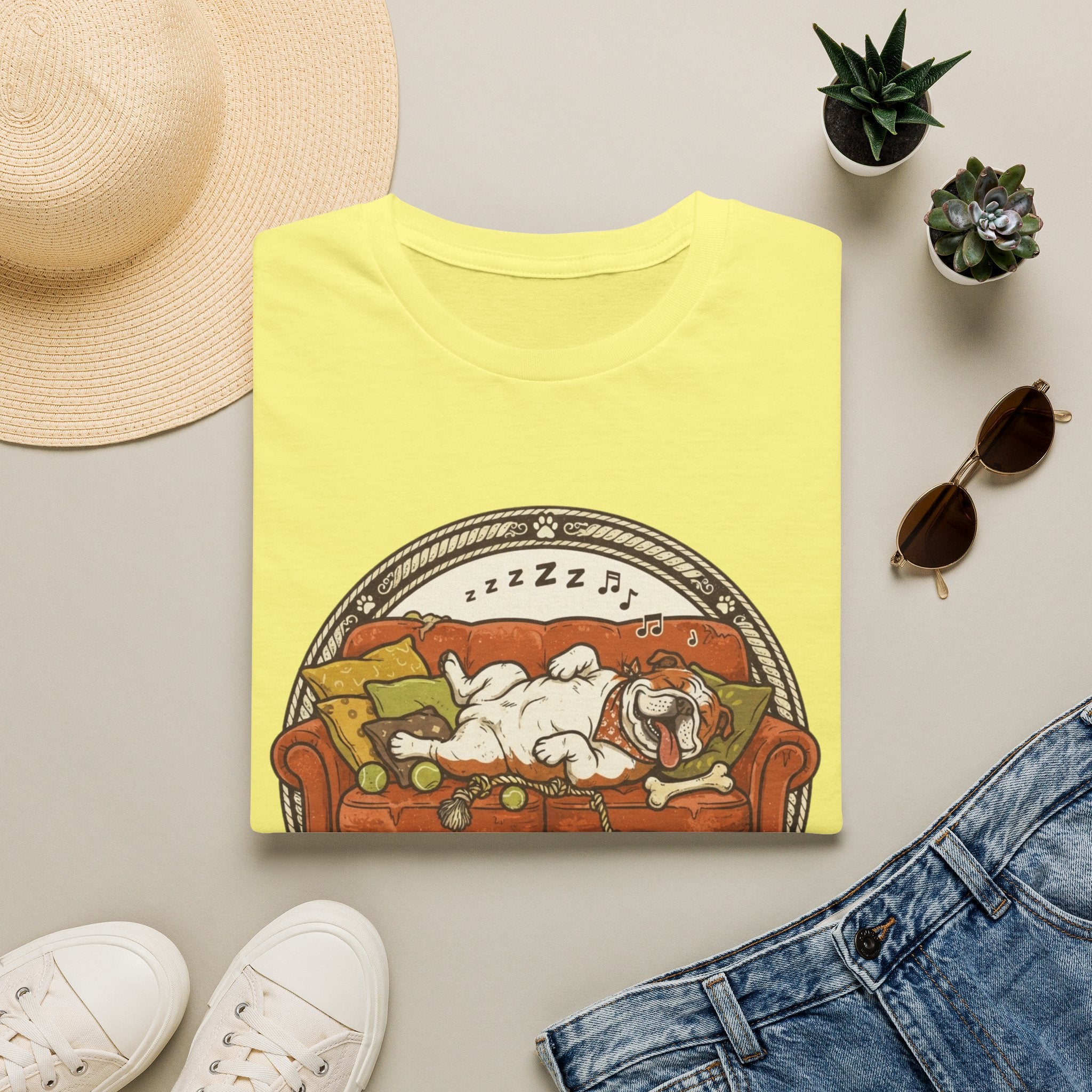'Certified Couch Potato' Graphic T-Shirt