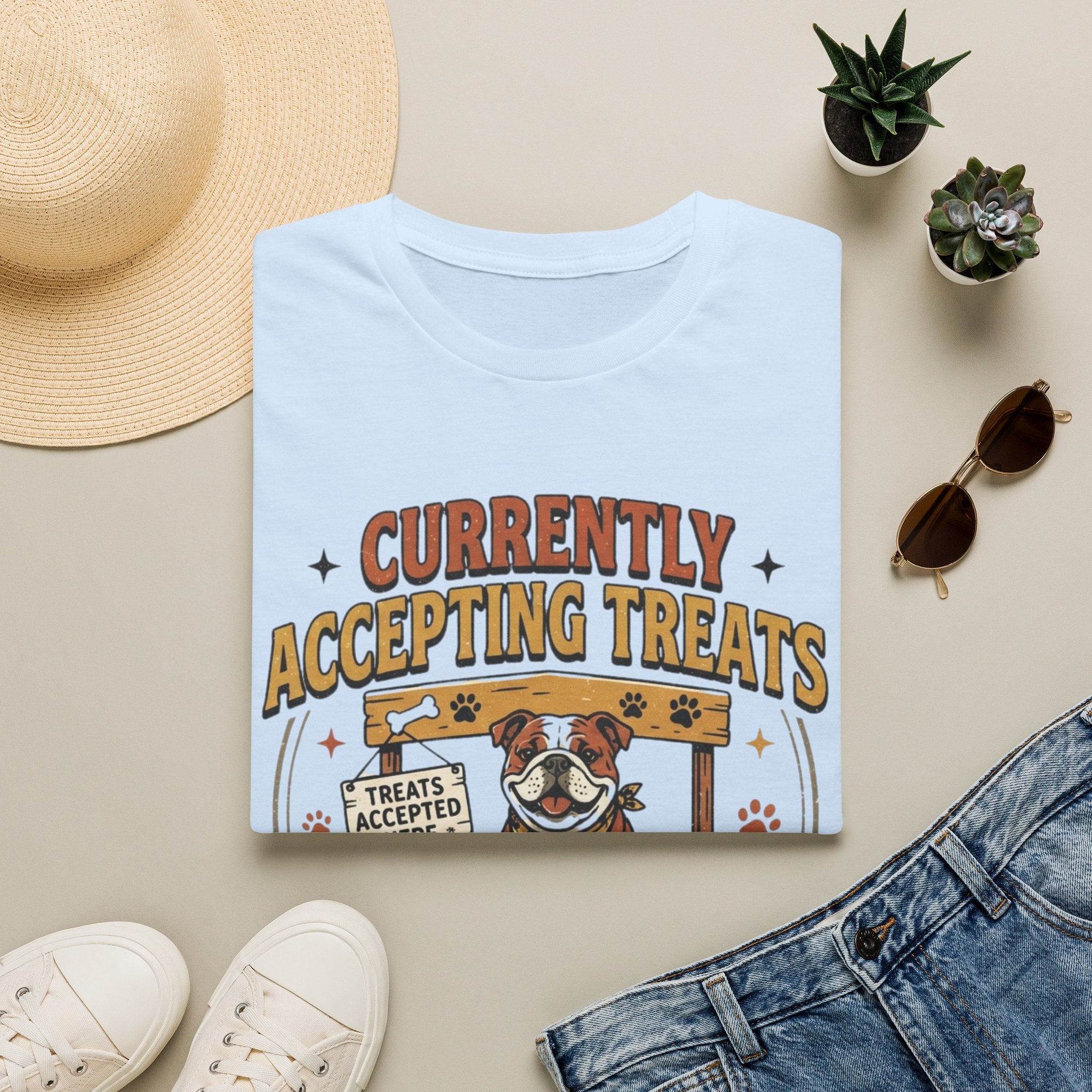 'Currently Accepting Treats' Graphic T-shirts