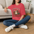 'Gardening With My Digging Buddy' Graphic T-Shirt
