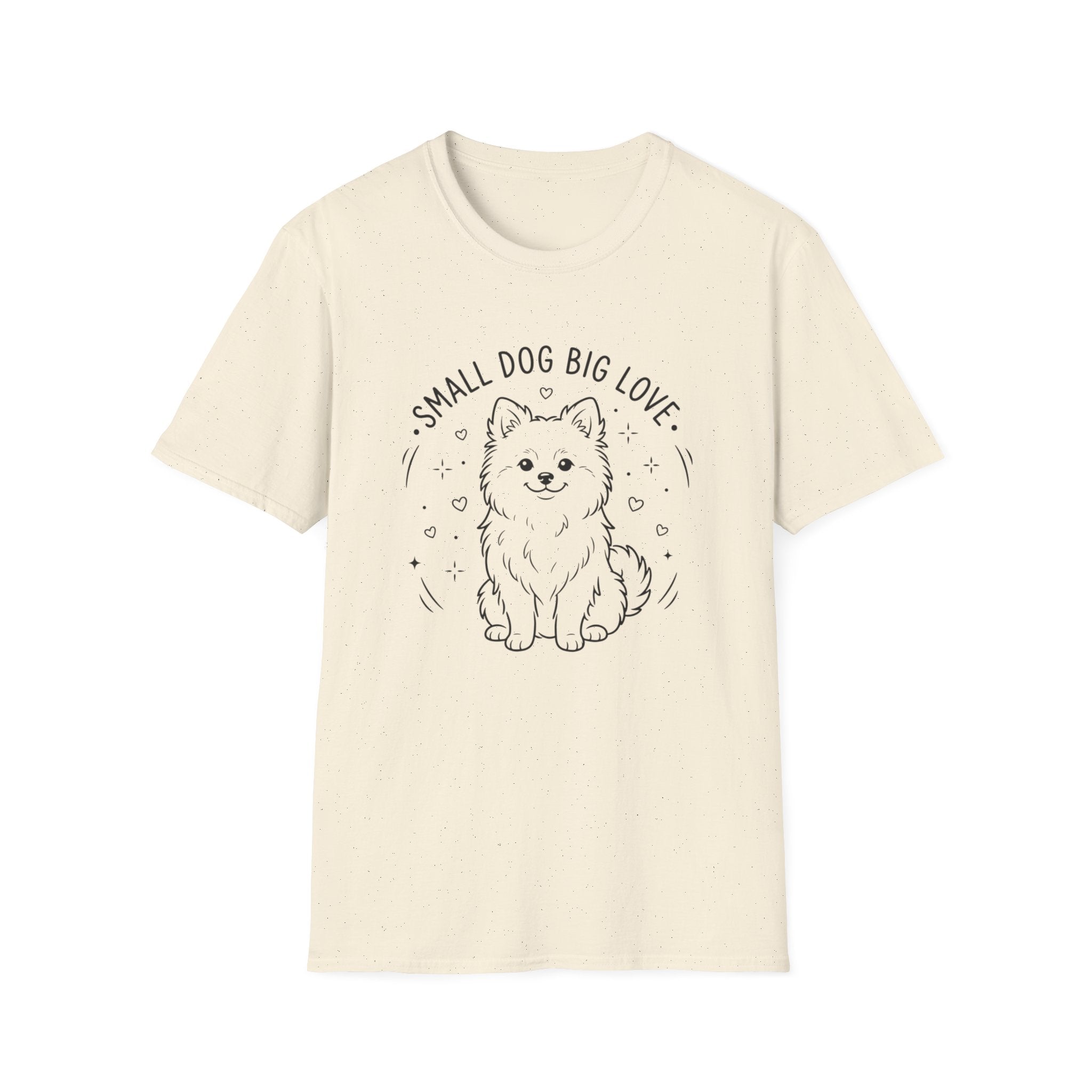'Small Dog Big Love' Graphic T-Shirt
