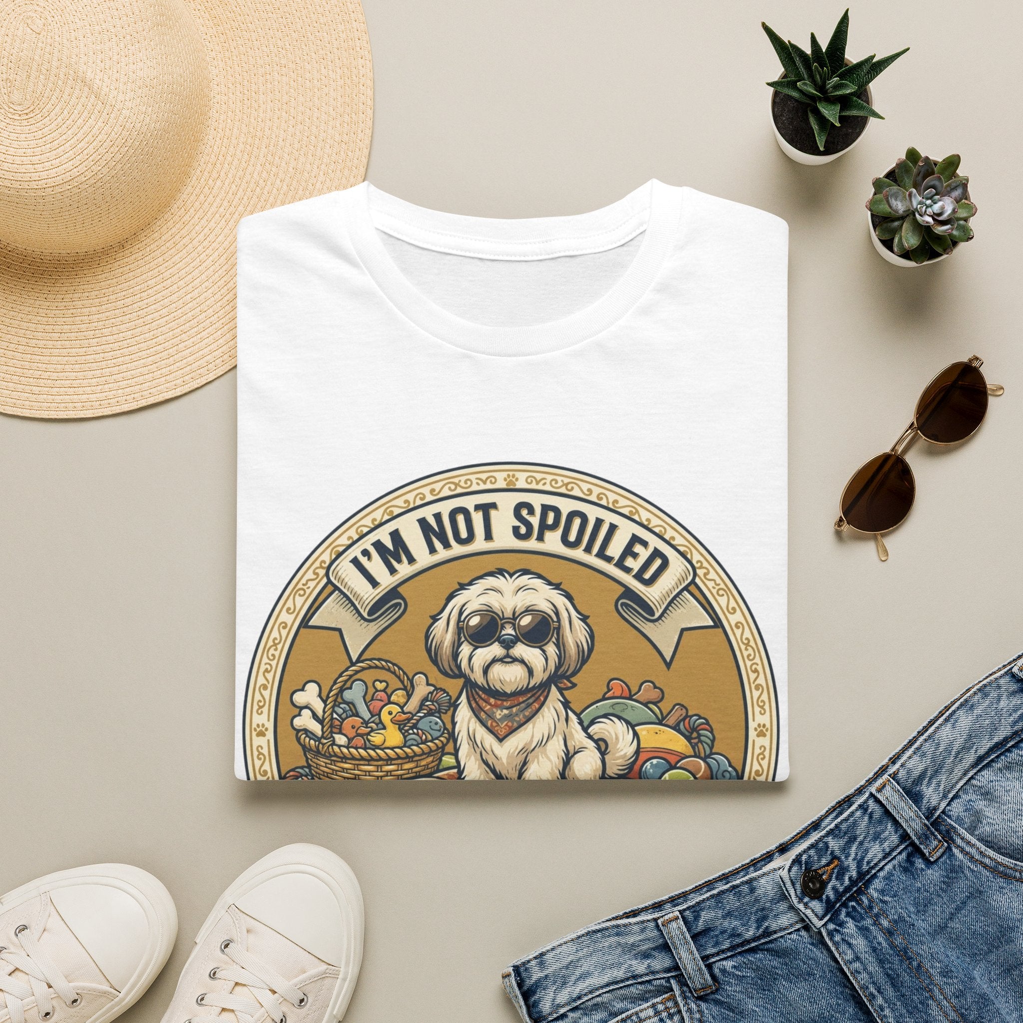'I'M Not Spoiled I'M Well Loved' Graphic T-Shirt