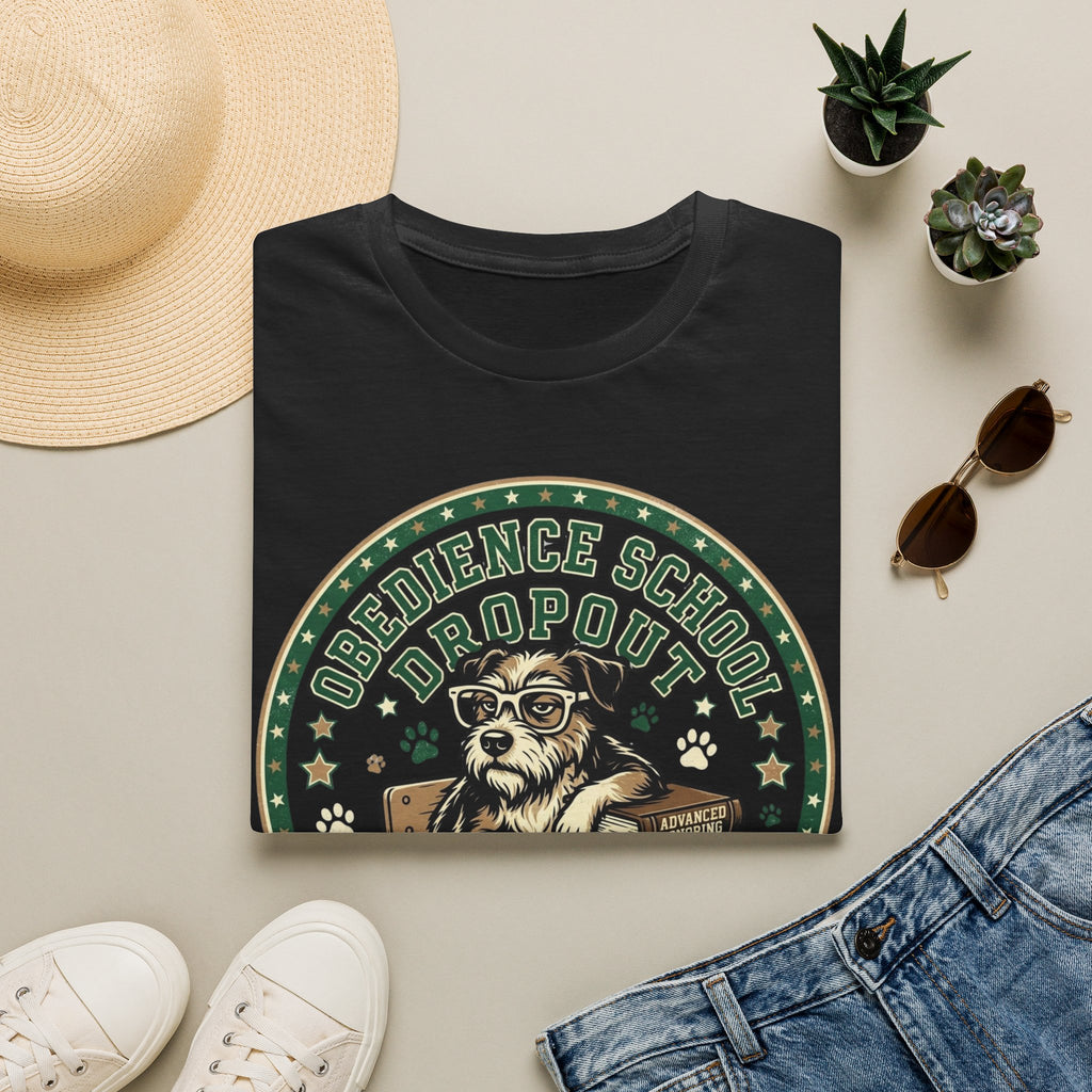 'Obedience School Droupout' Graphic T-Shirt