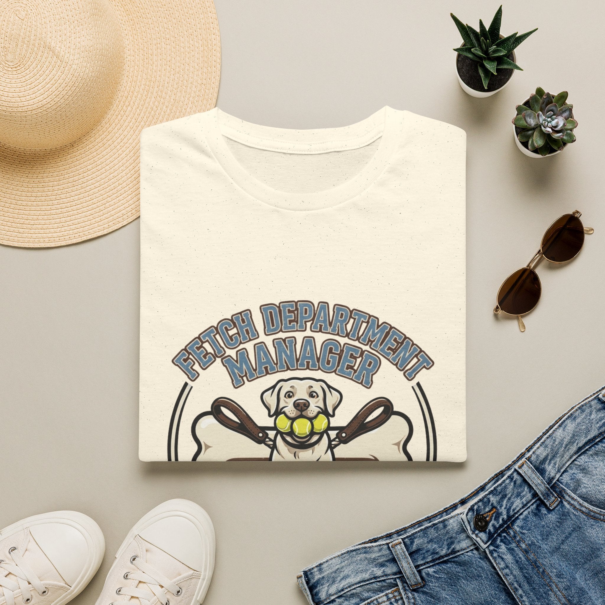 'Fetch Department Manager' Graphic T-shirts