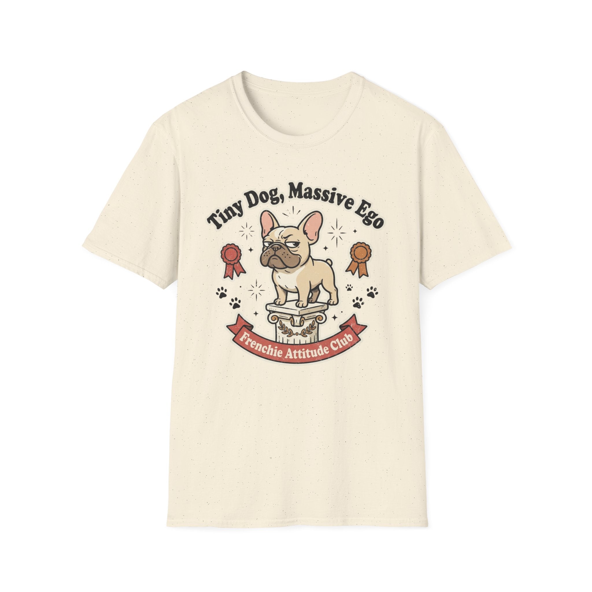 'Tiny Dog Massive Ego' Graphic T-Shirt