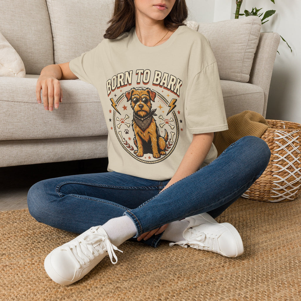 'Born To Bark' Graphic T-Shirt