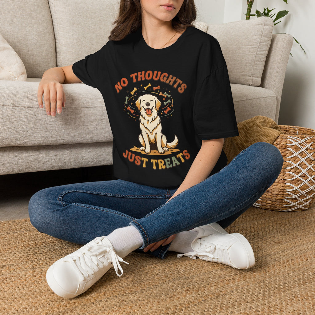 'No Thought Just Treat' Graphic T-Shirt