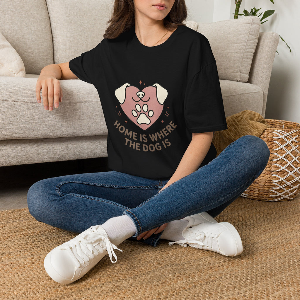 'Home Is Where The Dog Is' Graphic T-Shirt
