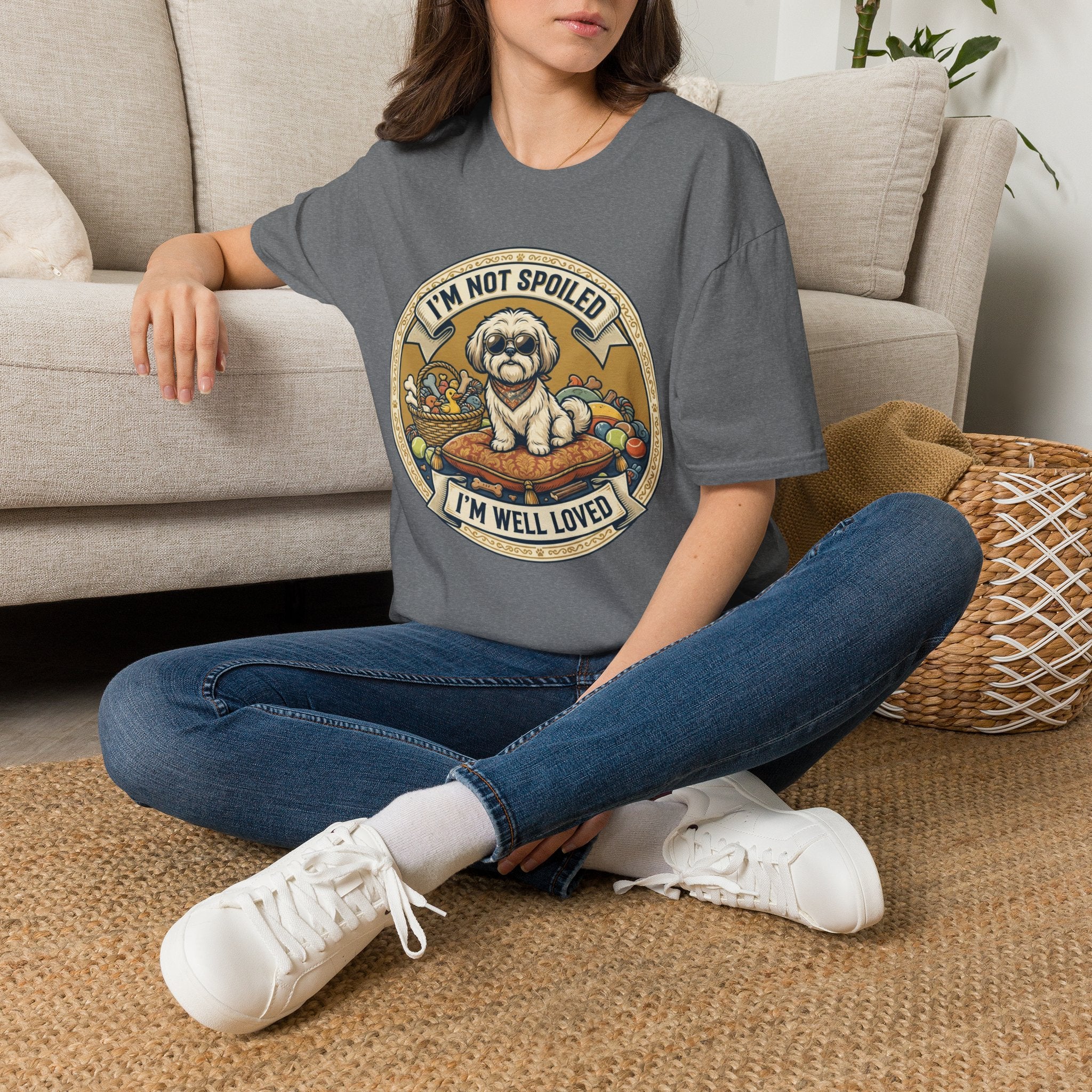 'I'M Not Spoiled I'M Well Loved' Graphic T-Shirt