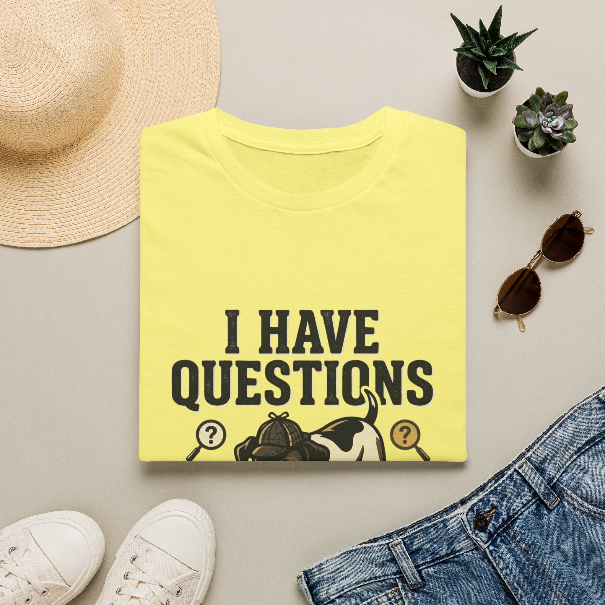 'i Have Questions' Graphic T-Shirt