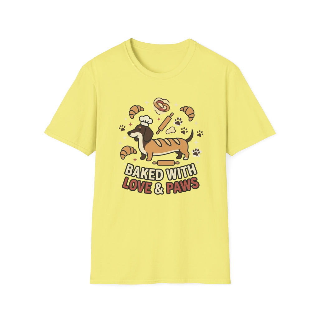 Baked with Love & Paws Graphic T-shirts