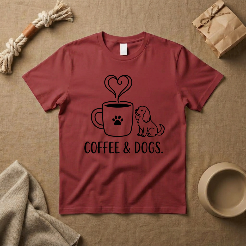 Coffee & Dogs T-Shirt